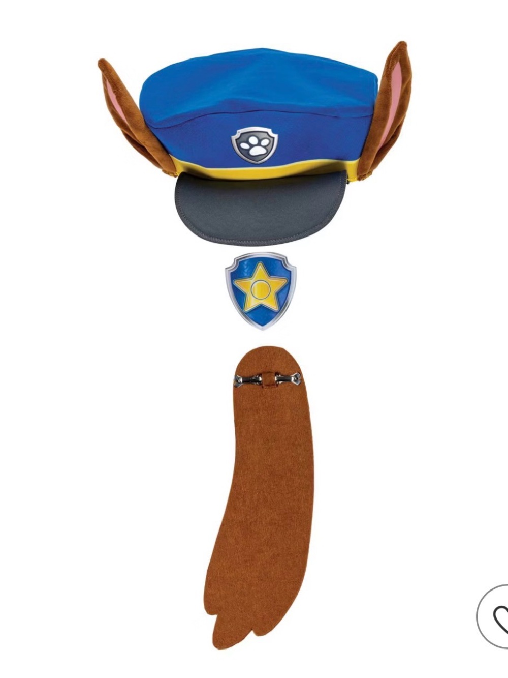 New Paw Patrol Chase adult Hat accessory kit